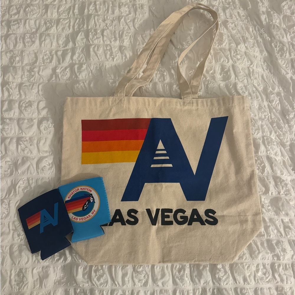 Brand new aviator nation bag and drink holders